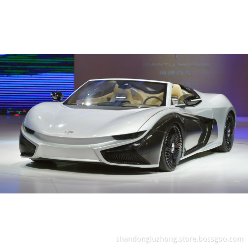Nieuwe energie elektrische voertuig Qian Tu K50 is een volwassen racewagen die in China is gemaakt